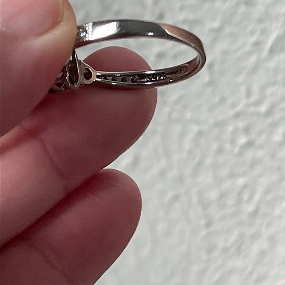 NWT Natural Garnet & Moonstone Gemstone Ring in 925 Sterling Silver Size 9 - Picture 7 of 7